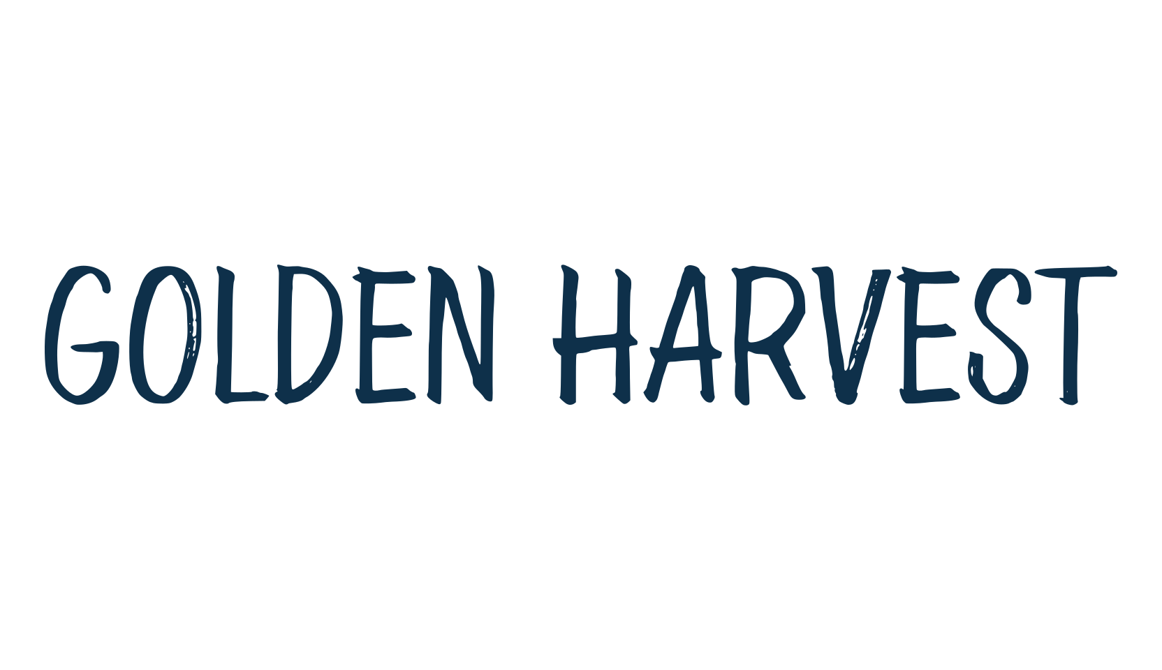 Golden Harvest, script brush fancy decorative calligraphy font preview