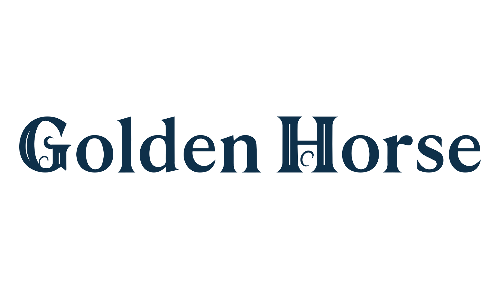 Golden Horse, retro font preview