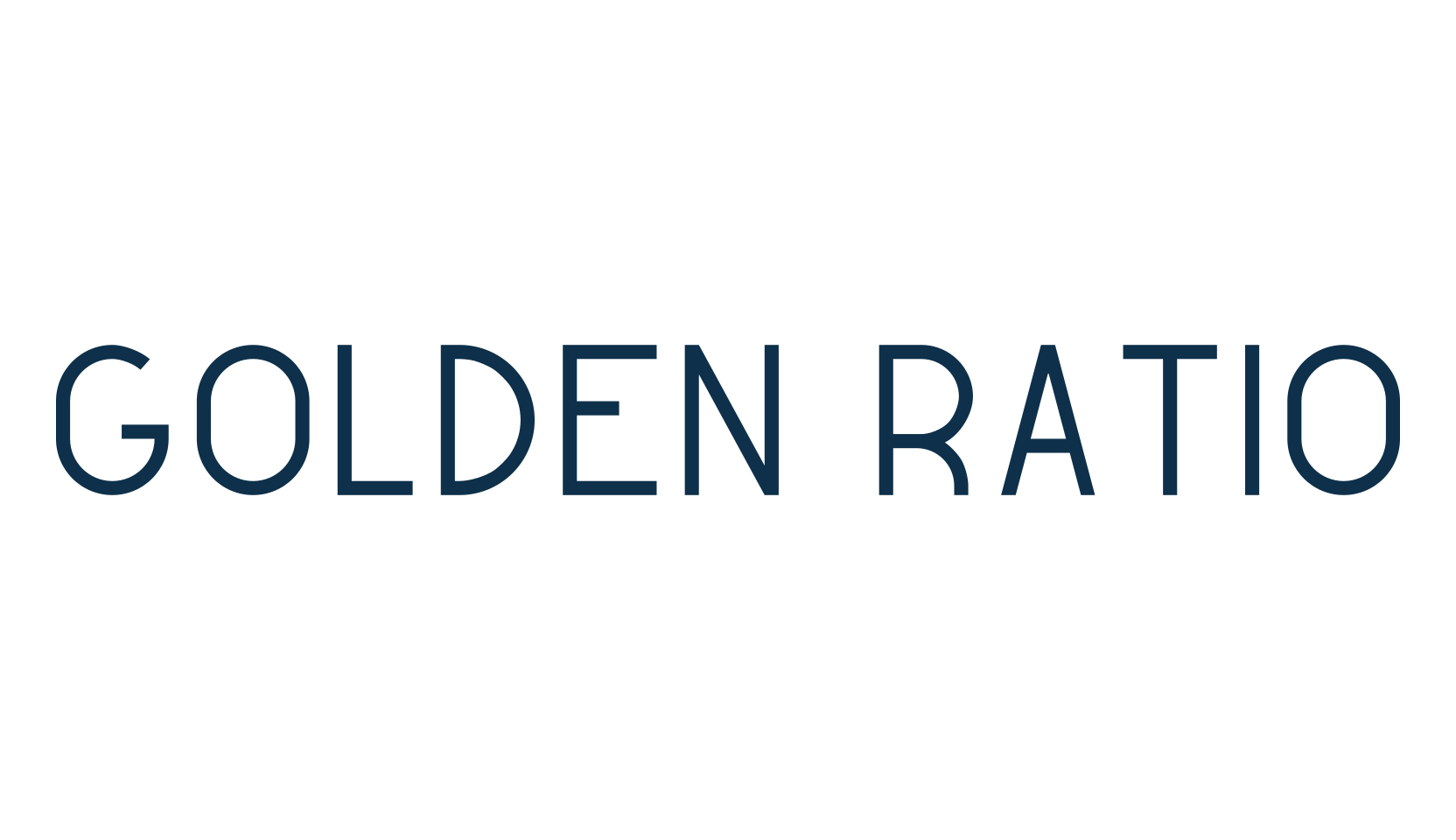 Golden Ratio, sans serif font preview