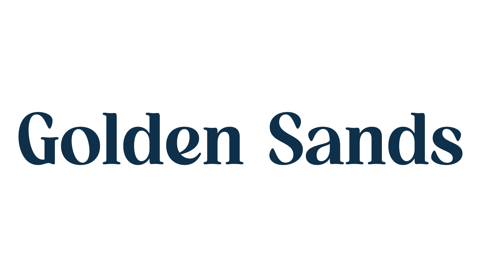 Golden Sands, basic serif font preview
