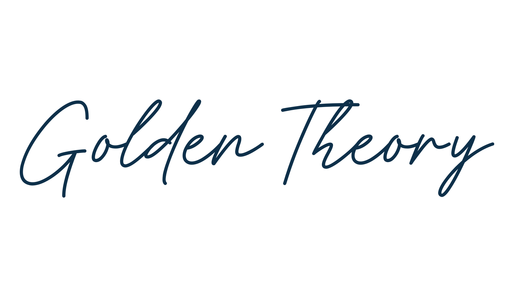 Golden Theory, handwriting font preview