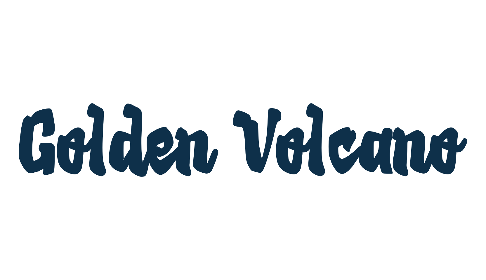 Golden Volcano, display market font preview