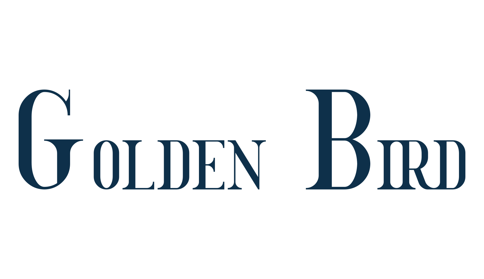 Golden Bird, serif font preview