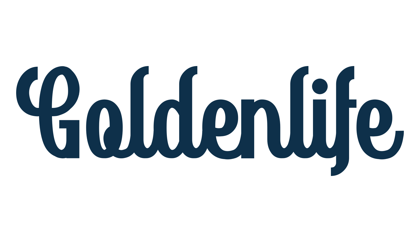Goldenlife, retro font preview