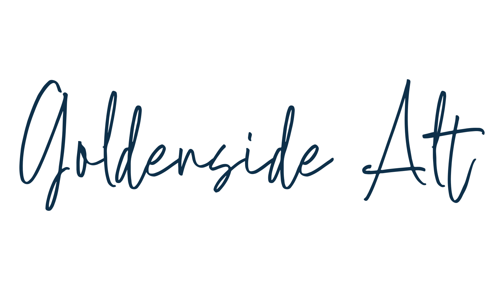 Goldenside Alt, script handwritten fancy decorative calligraphy font preview