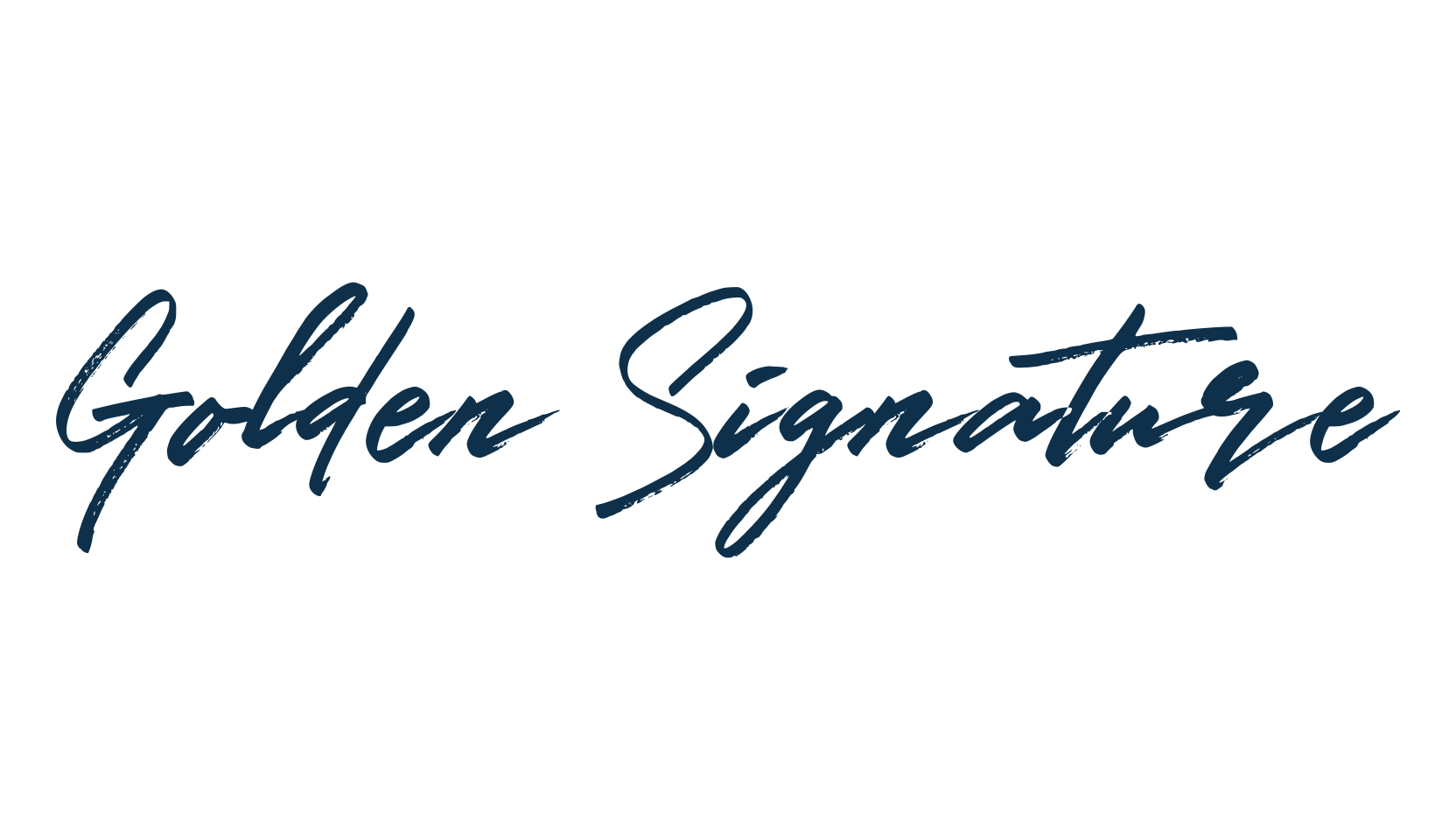 Golden Signature, script handwritten fancy decorative calligraphy font preview
