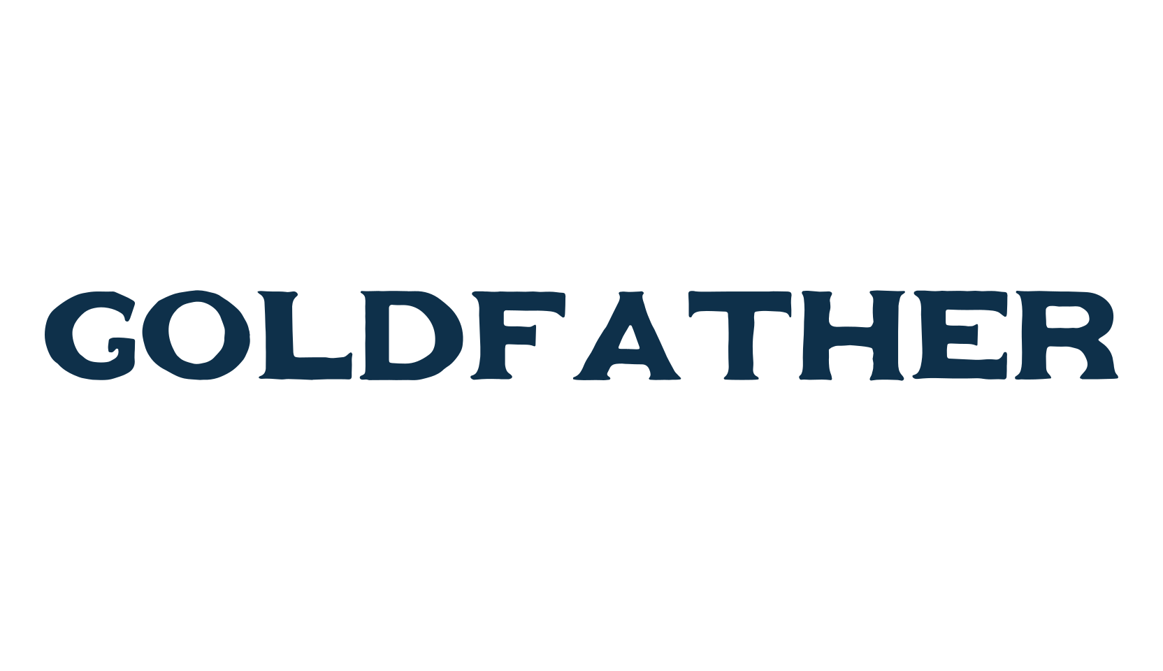 Goldfather, fancy eroded decorative font preview
