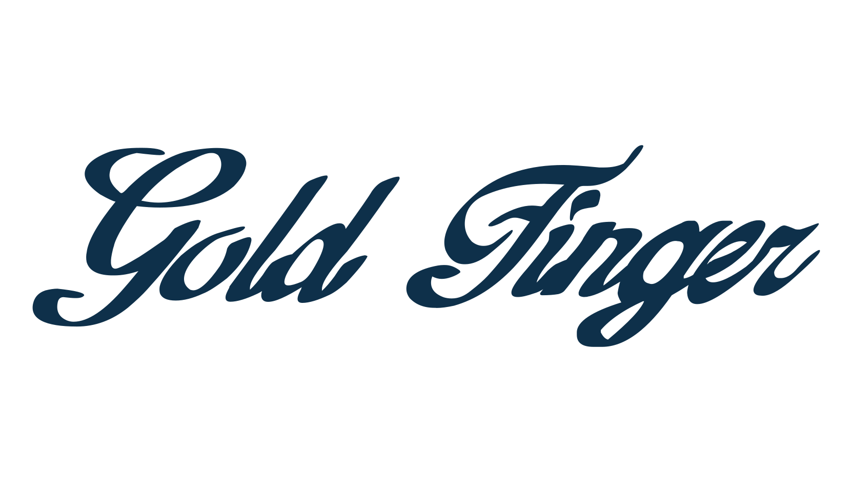Gold Finger, display market font preview