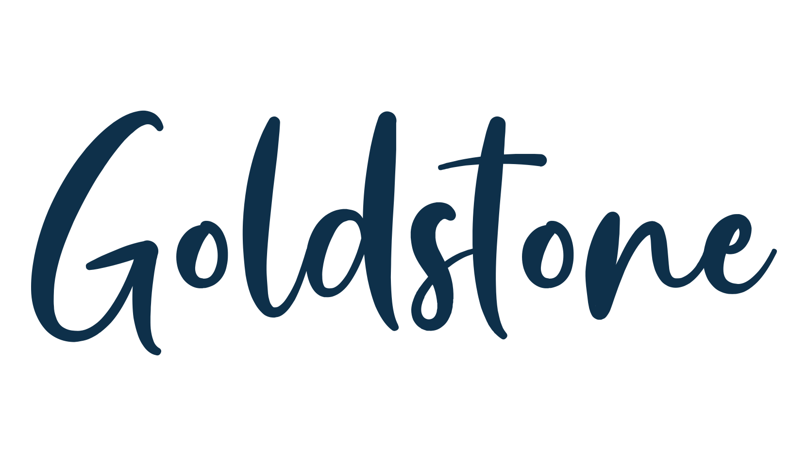 Goldstone, handwriting font preview