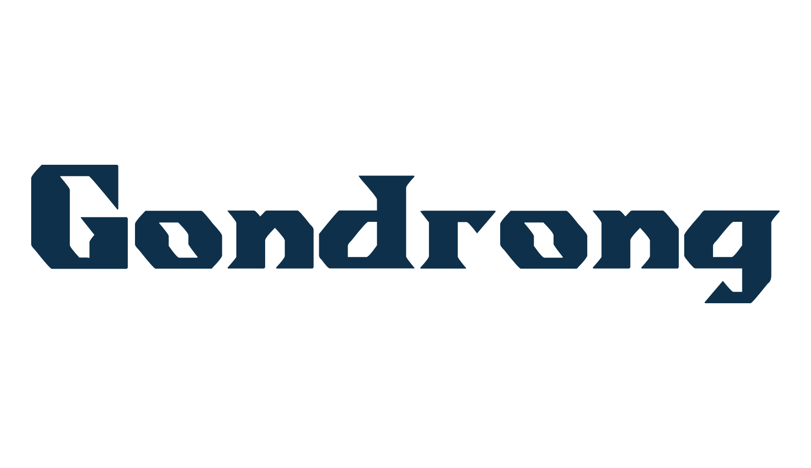 Gondrong, various font preview