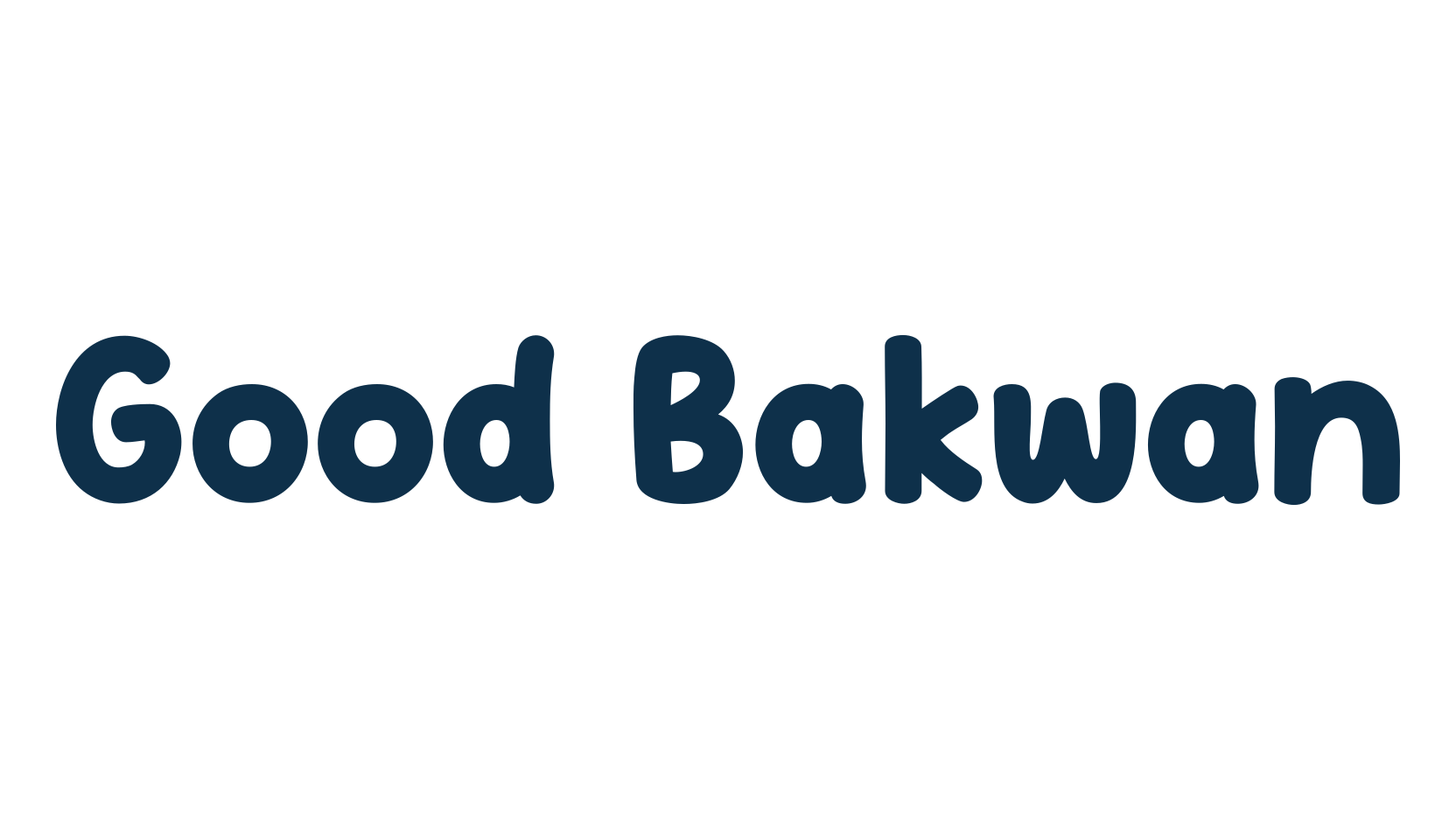 Good Bakwan, cartoon font preview