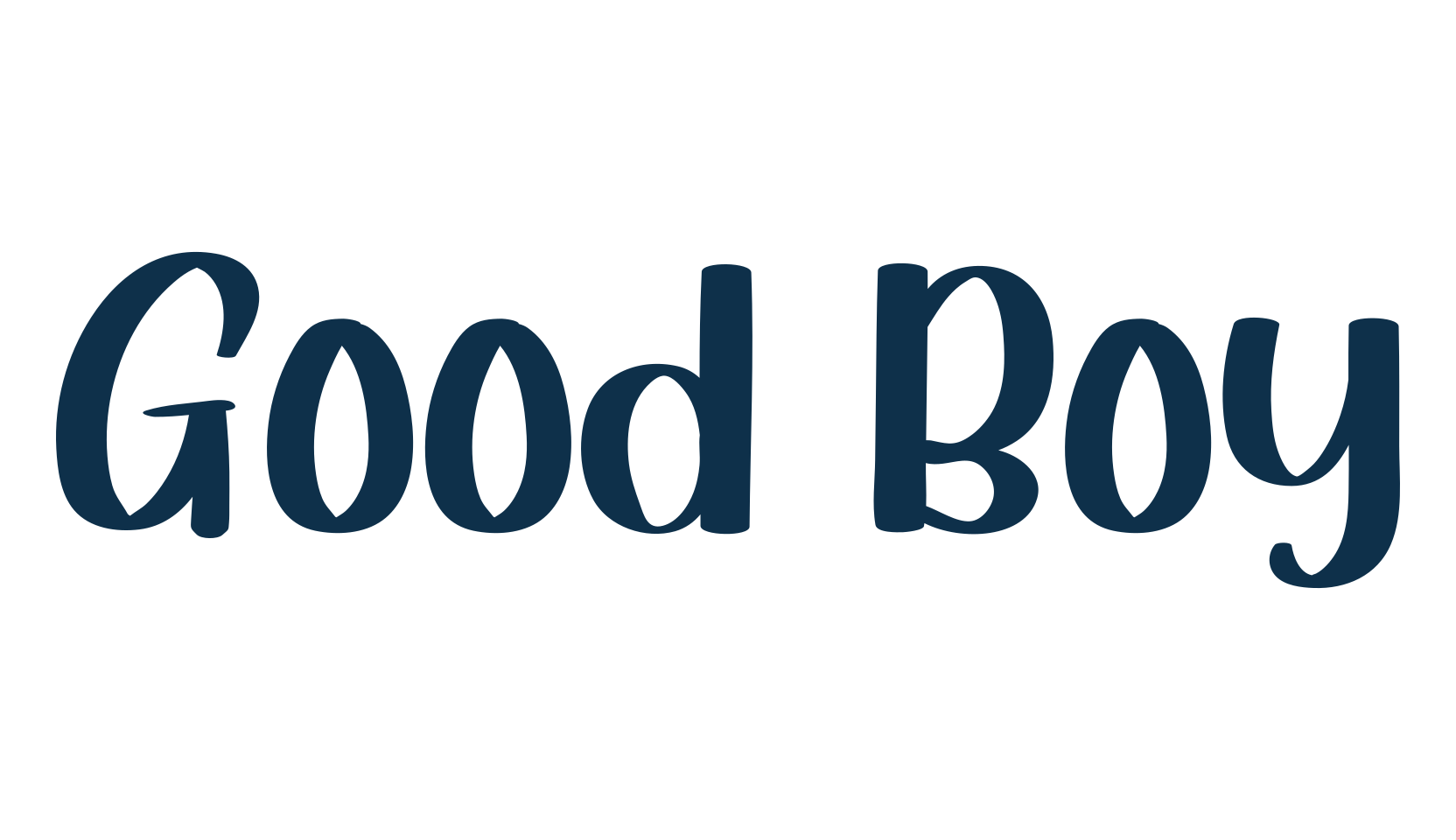 Good Boy (good-boy-2), fancy decorative font preview