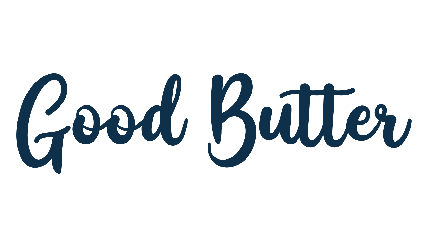 Good Butter, various font preview
