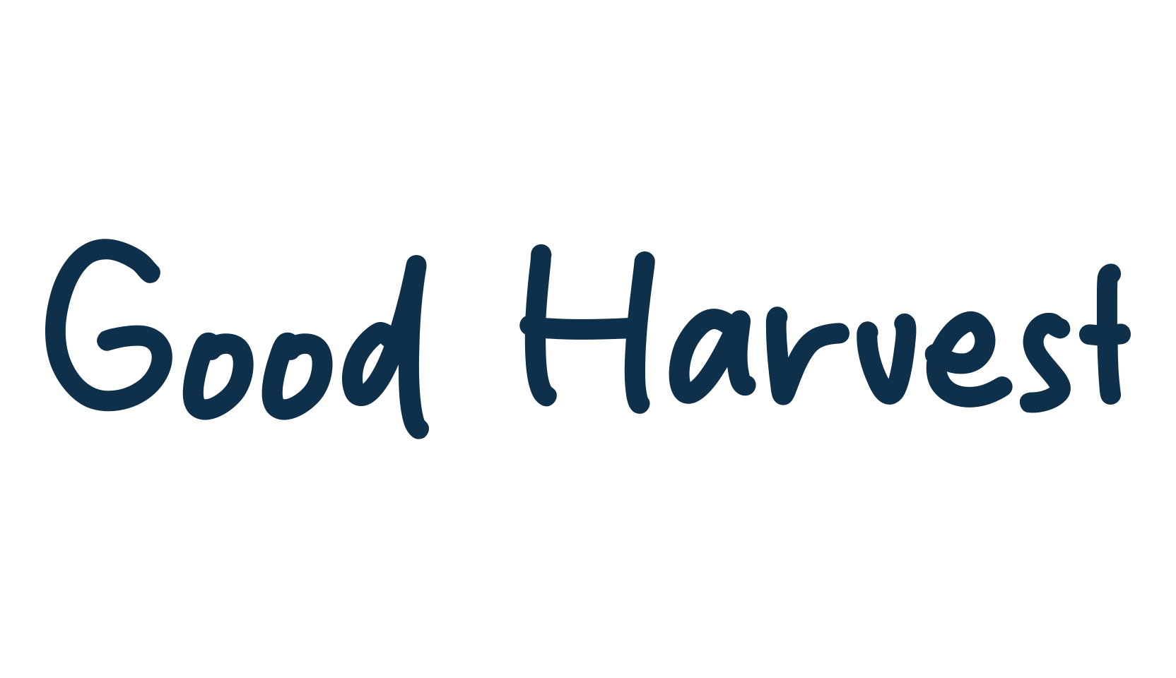Good Harvest, handwriting font preview
