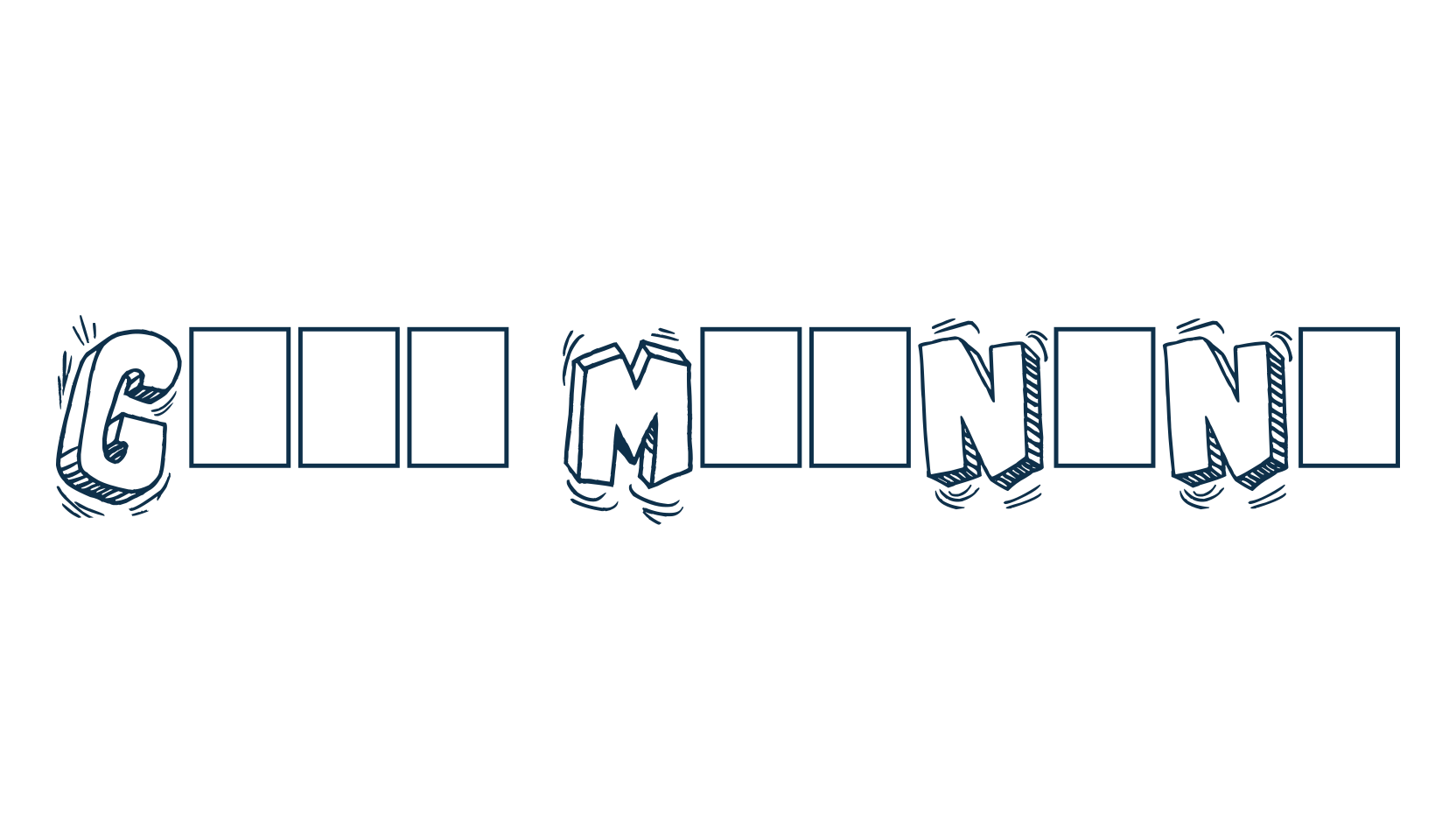 Good Morning (good-morning-2), cartoon font preview