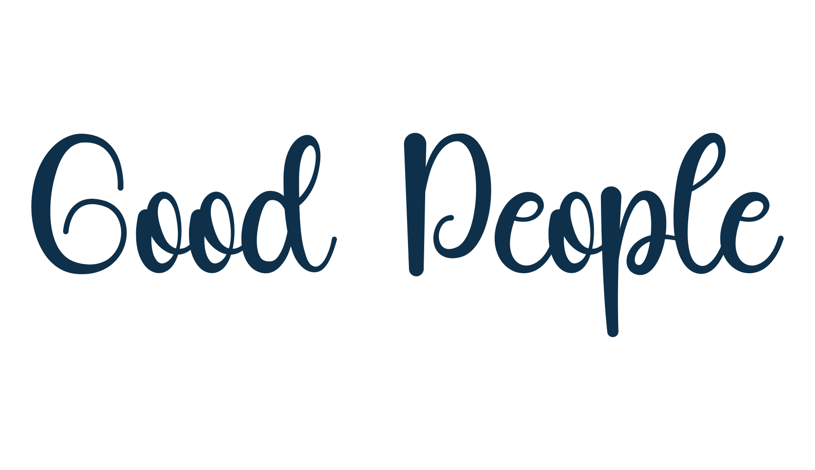 Good People (good-people-2), display market font preview