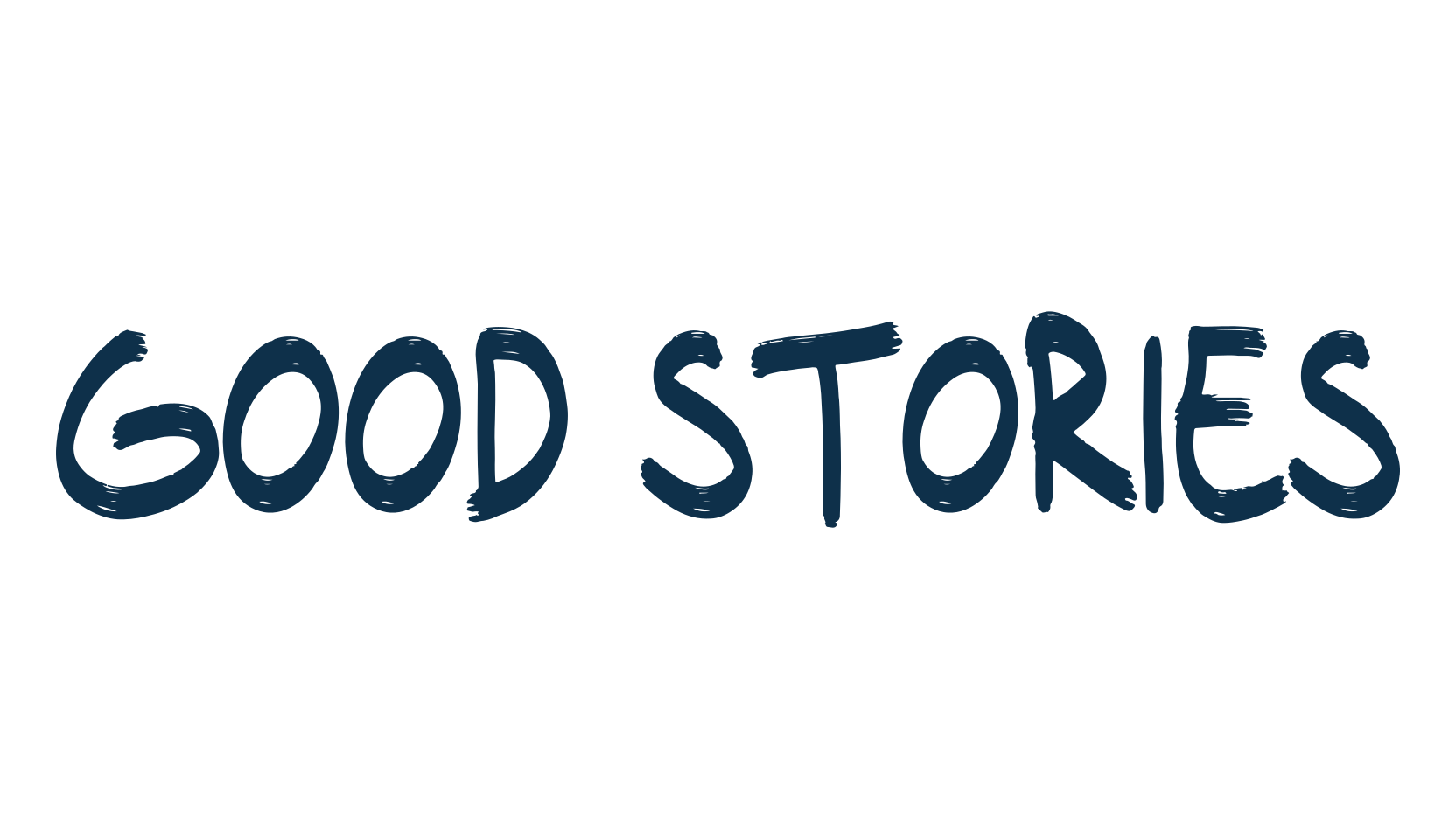 Good Stories, brush font preview