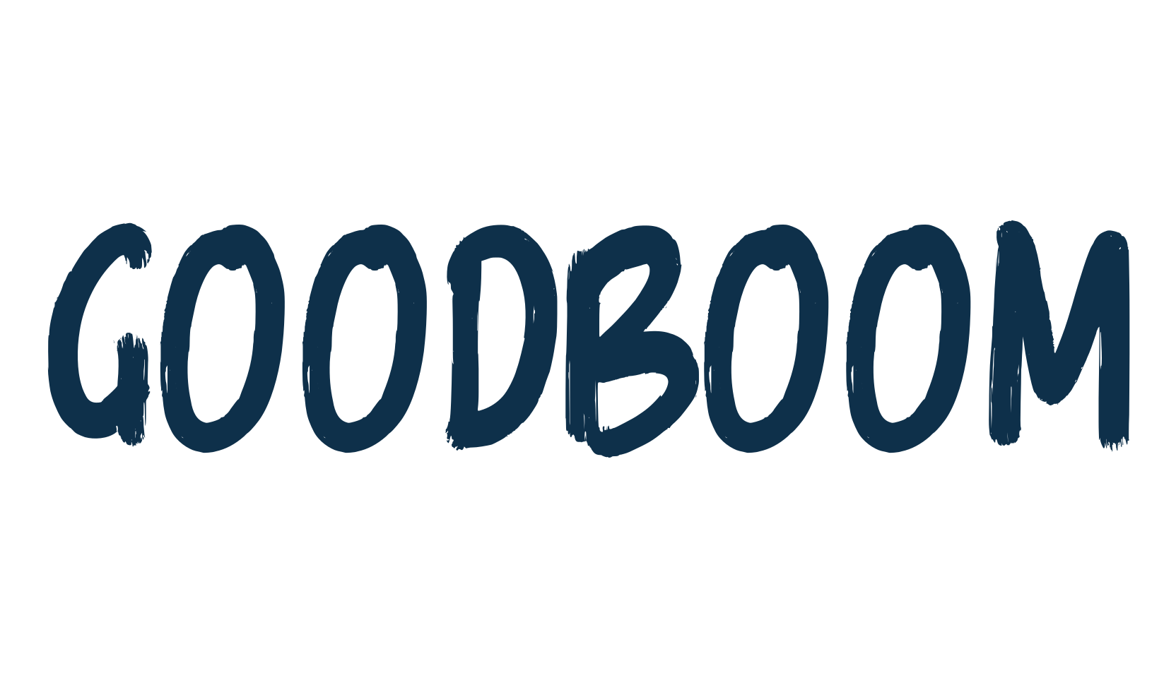 GoodBoom, script brush fancy decorative calligraphy font preview