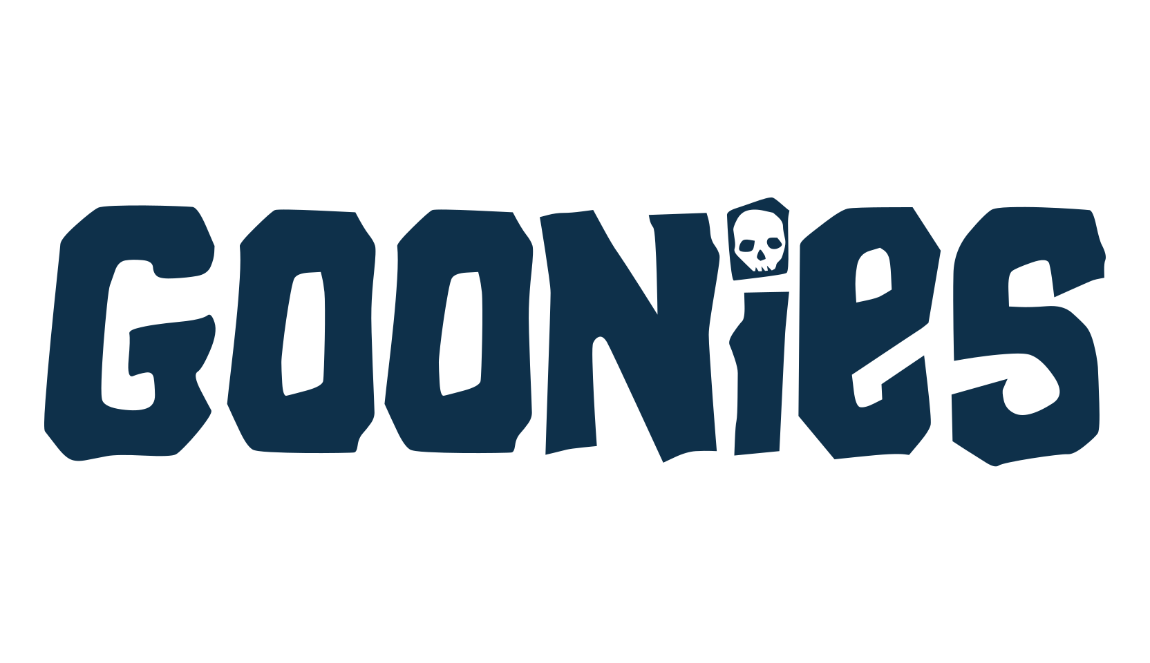 Goonies, fancy cartoon decorative font preview