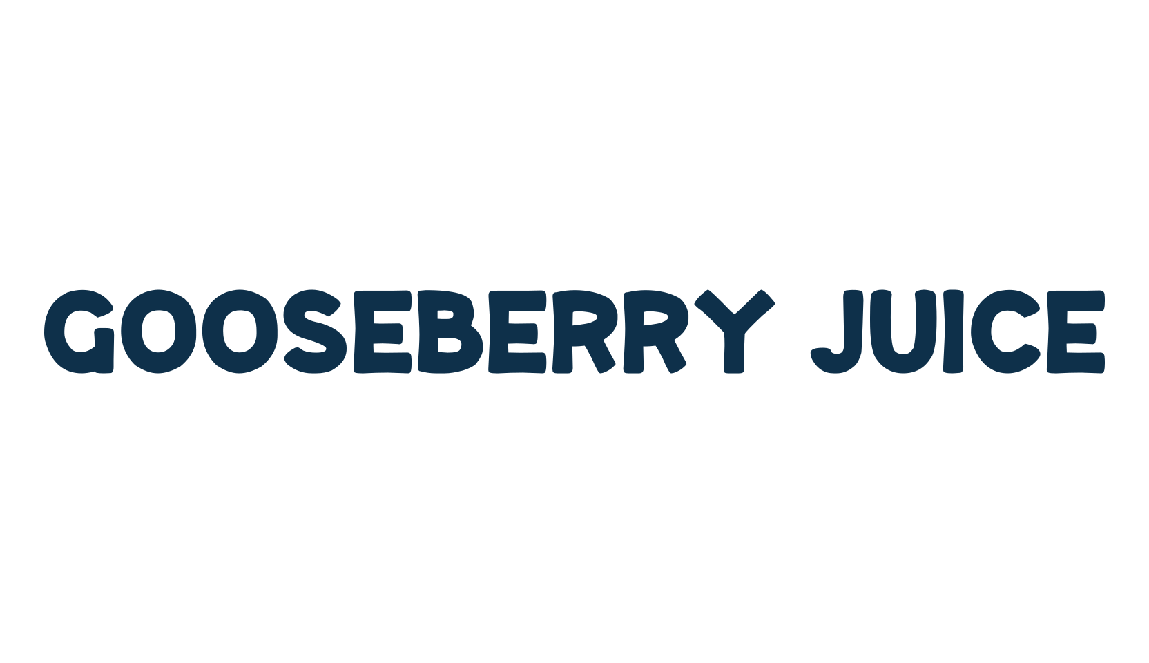 Gooseberry Juice, fancy various basic font preview
