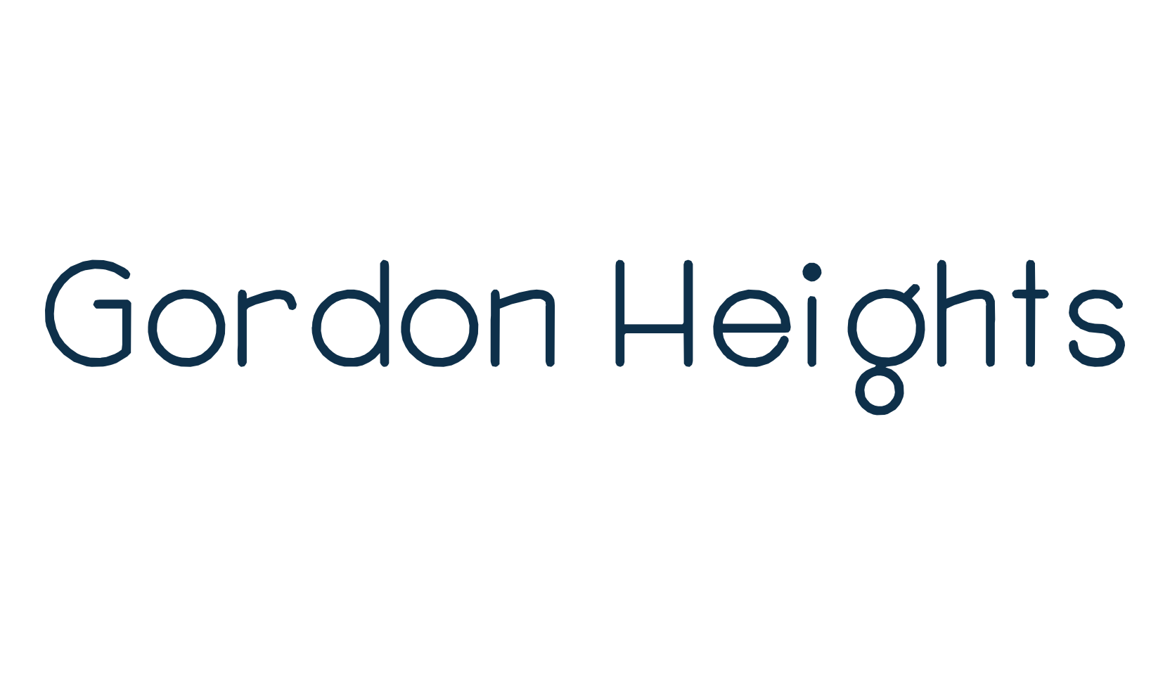 Gordon Heights, sans serif font preview