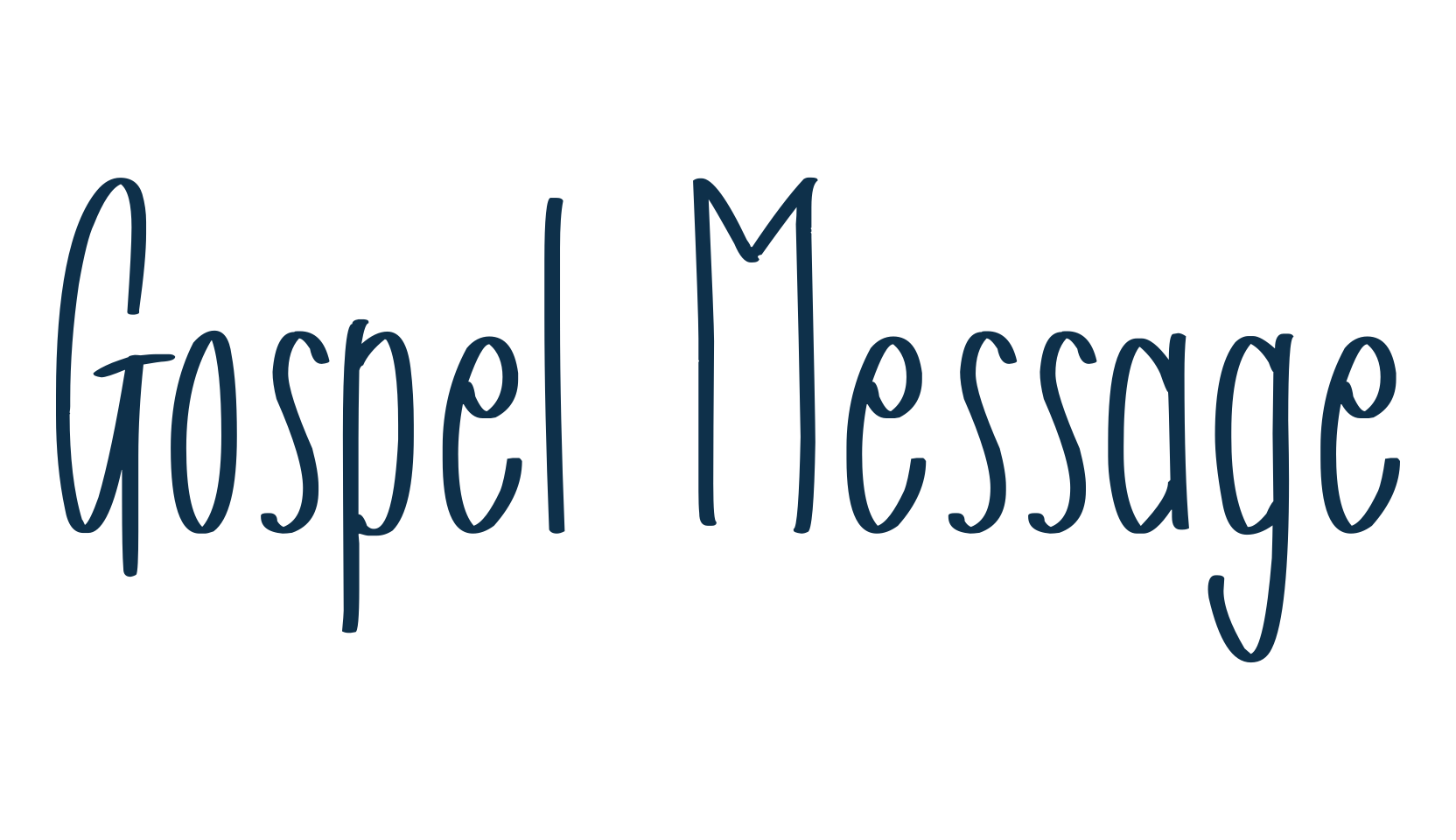 Gospel Message, script handwritten fancy decorative calligraphy font preview