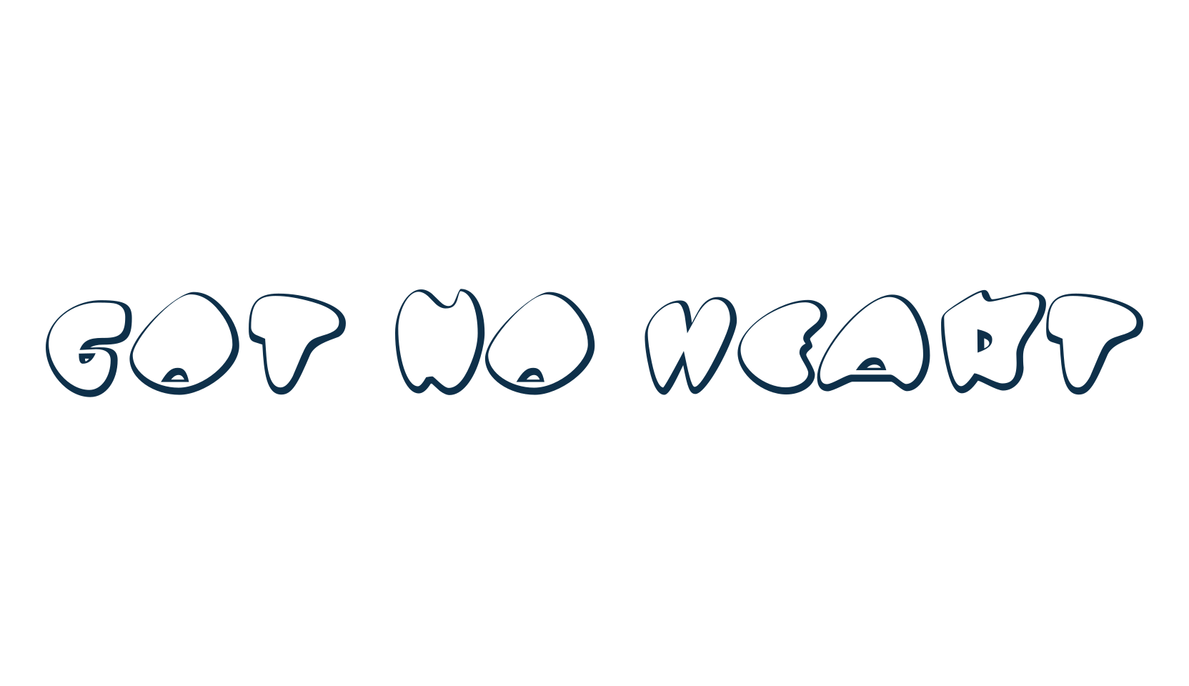 Got no heart, display market font preview