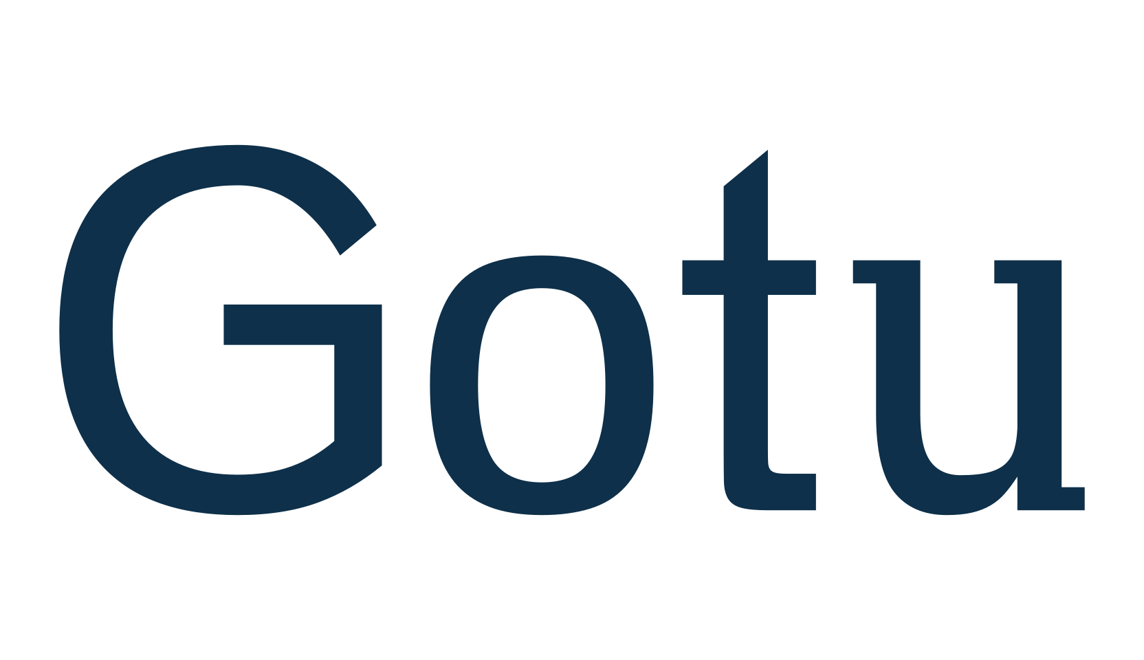 Gotu, basic serif font preview