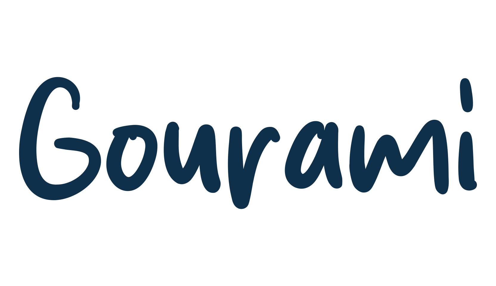 Gourami, script handwritten fancy decorative calligraphy font preview
