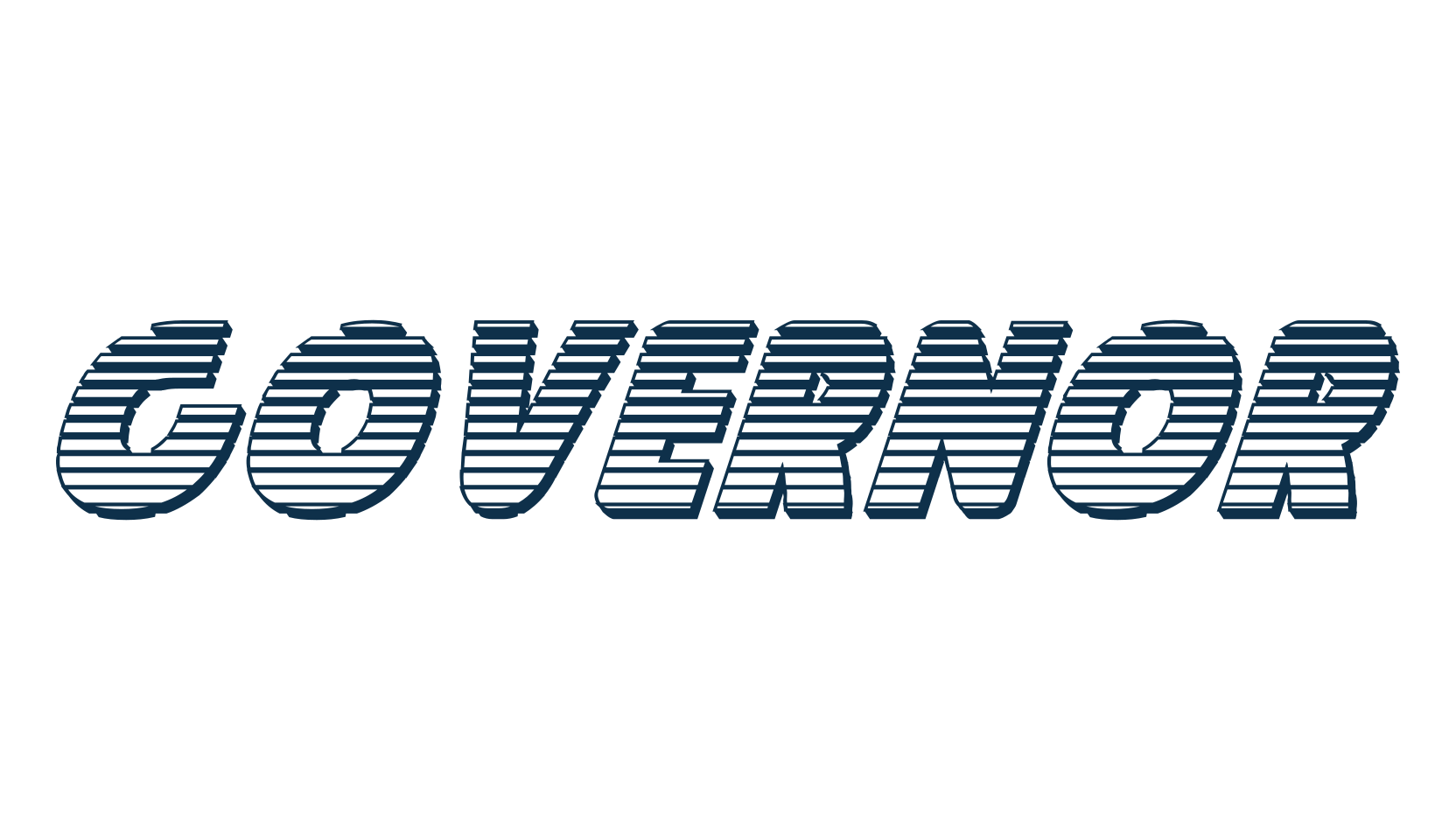 Governor, sci-fi font preview