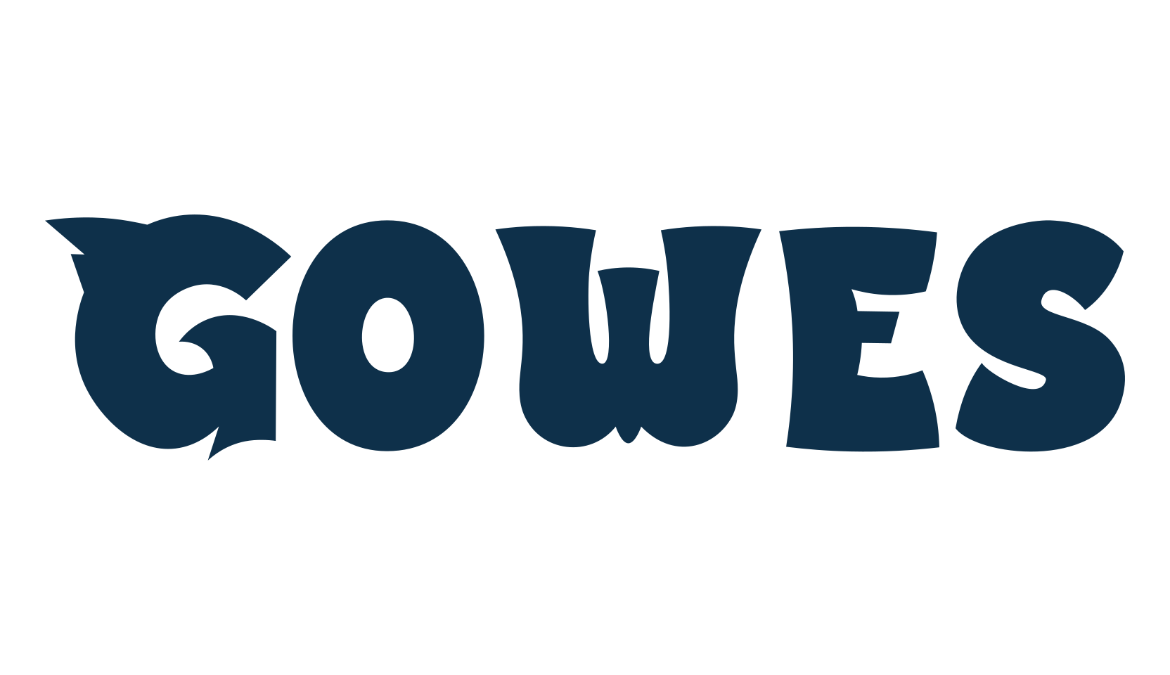 Gowes, script graffiti fancy decorative calligraphy font preview