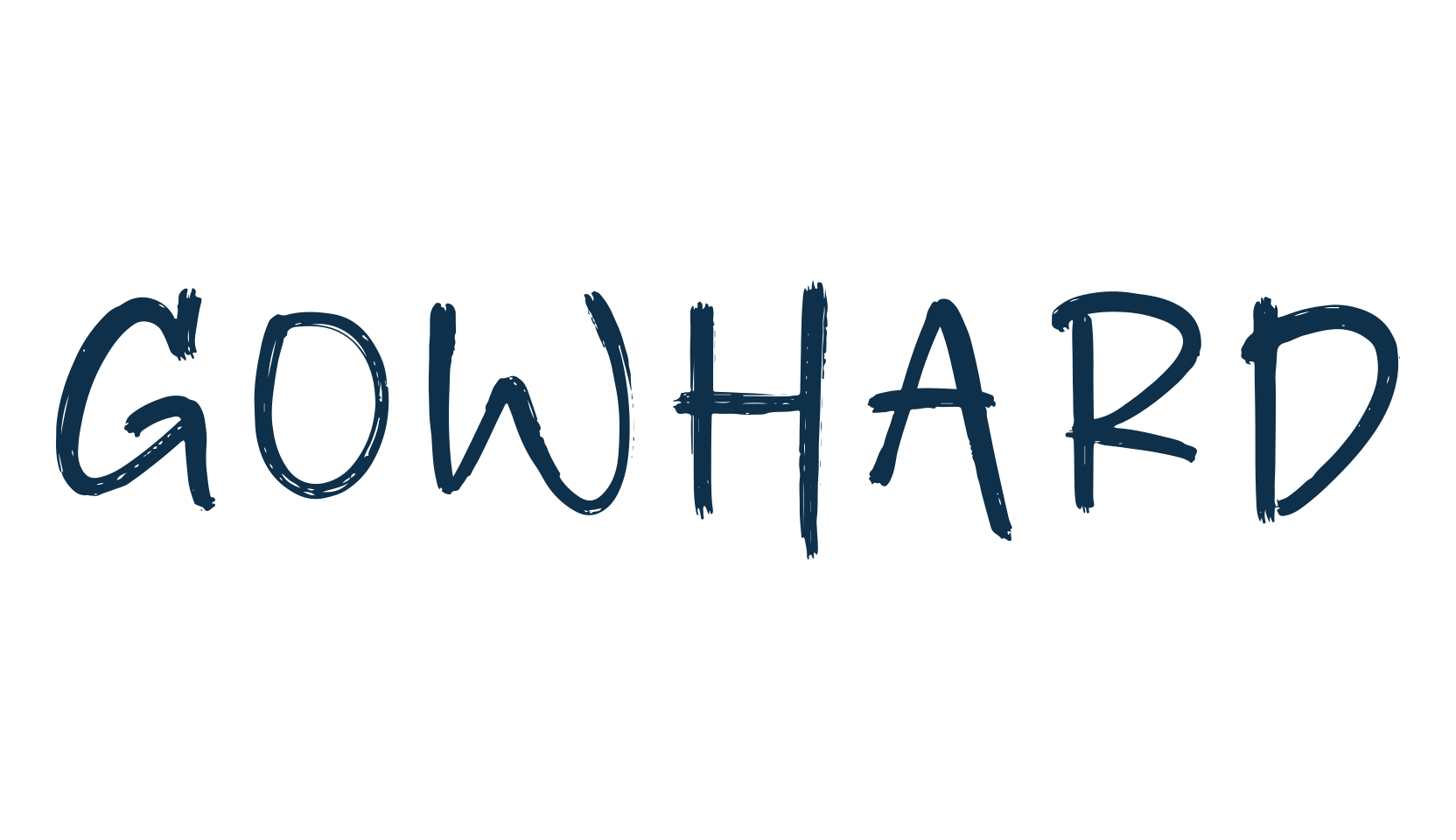 Gowhard, brush font preview