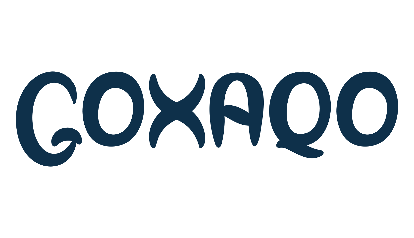Goxaqo, fancy various decorative font preview