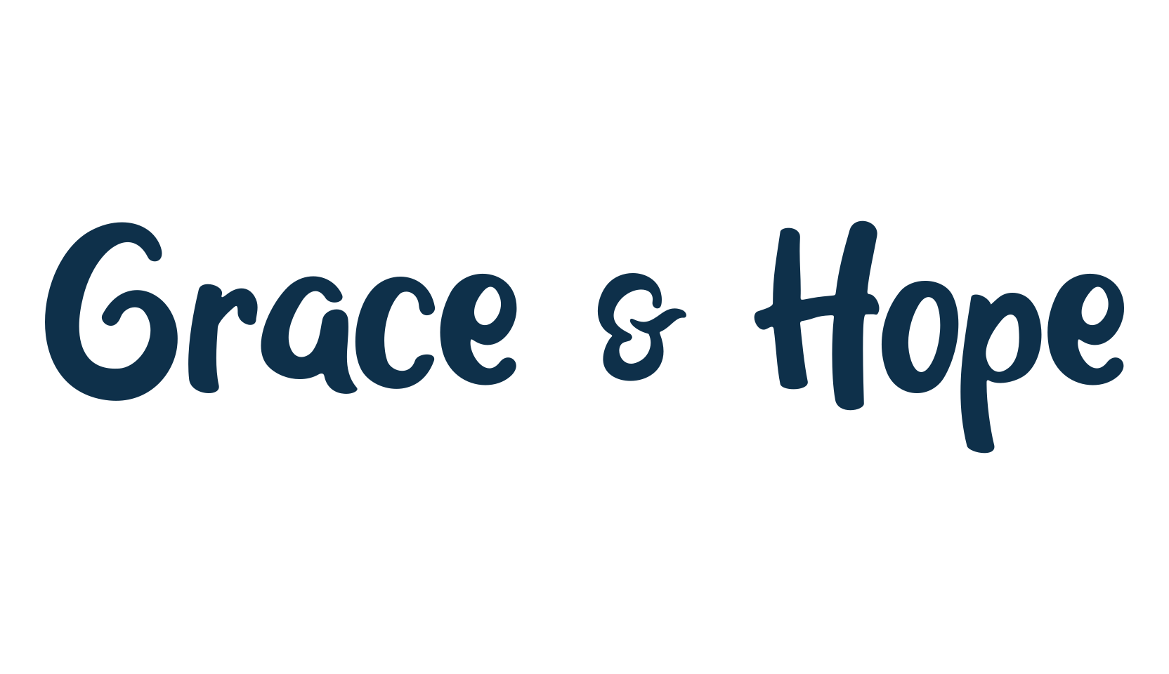 Grace & Hope, various font preview