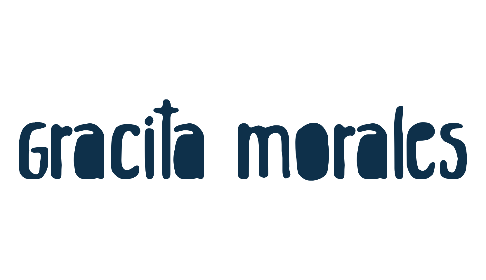 Gracita Morales, fancy cartoon decorative font preview
