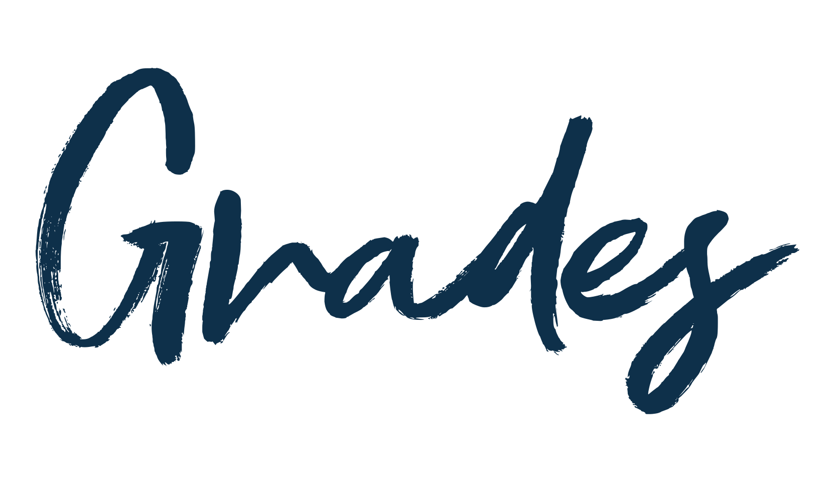 Grades, script brush fancy decorative calligraphy font preview