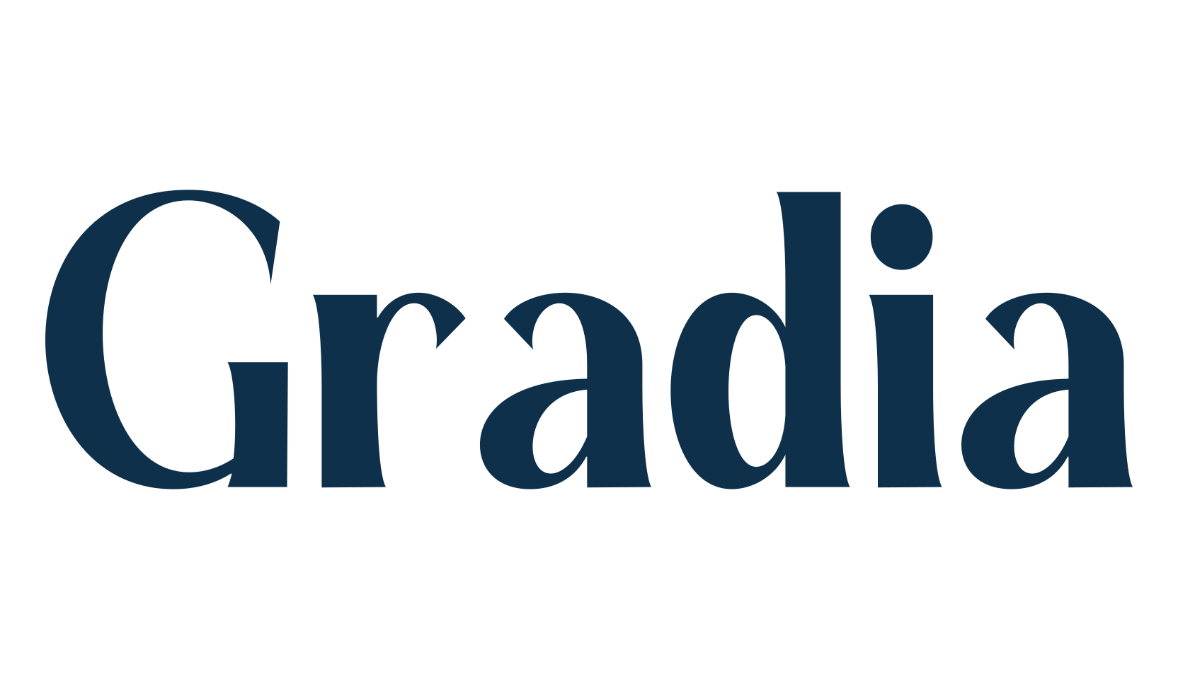Gradia, basic serif font preview