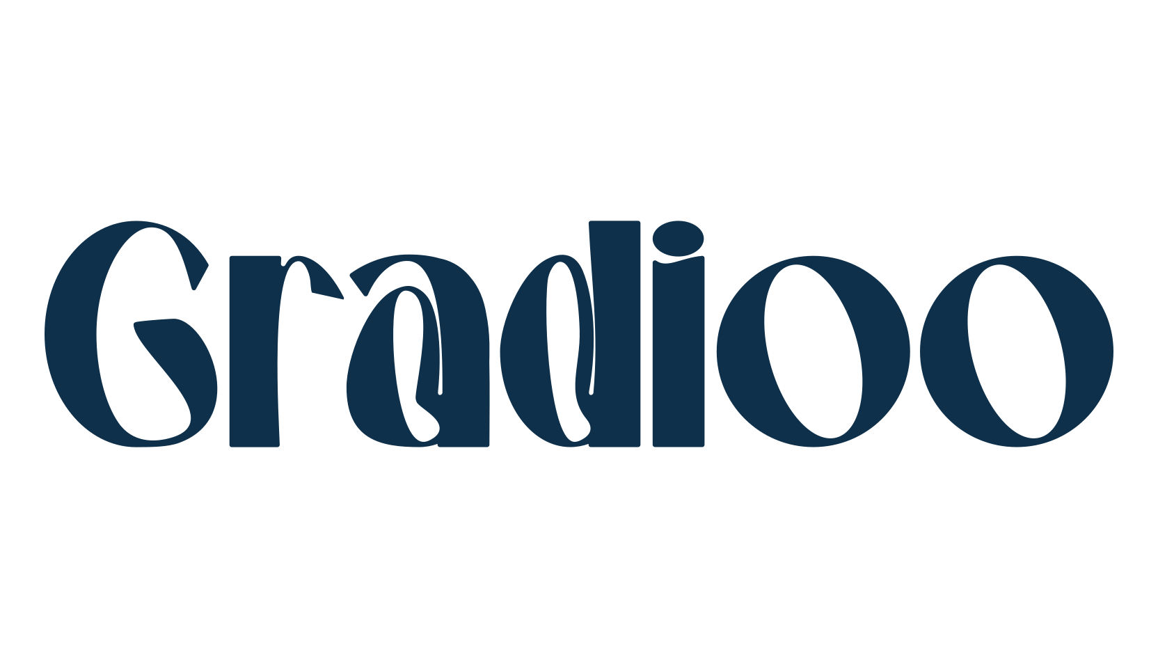 Gradioo, groovy font preview