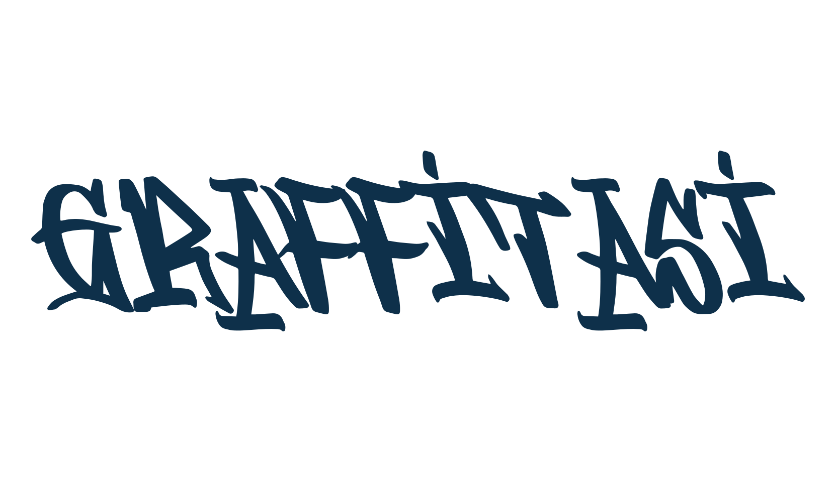 Graffitasi, graffiti font preview