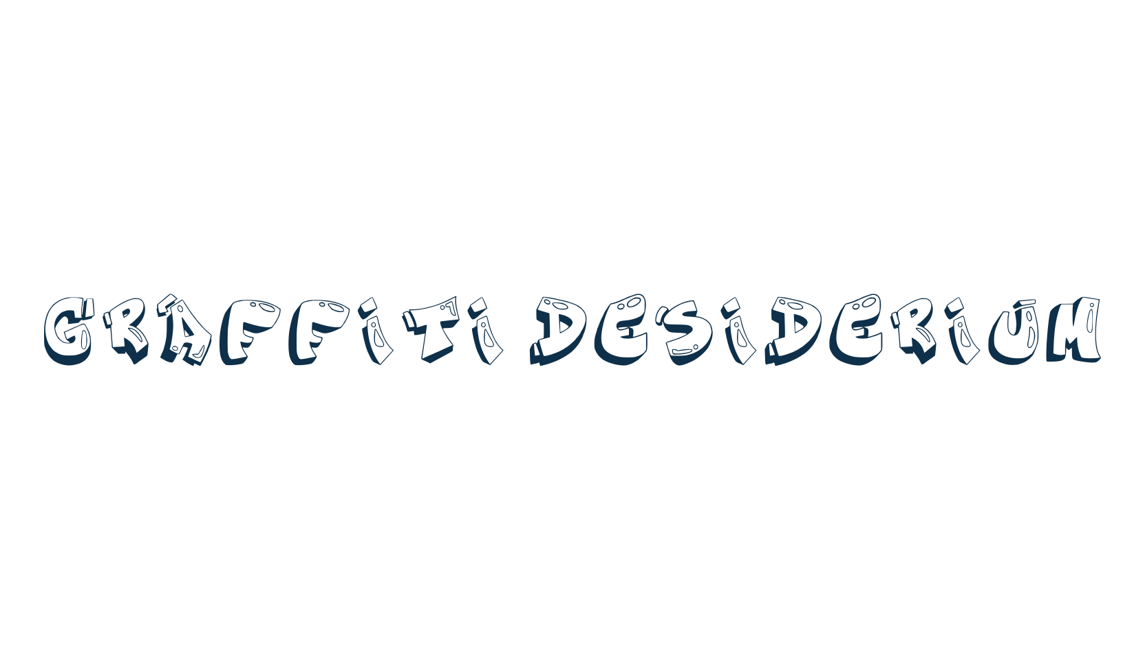 Graffiti Desiderium, script graffiti fancy decorative calligraphy font preview