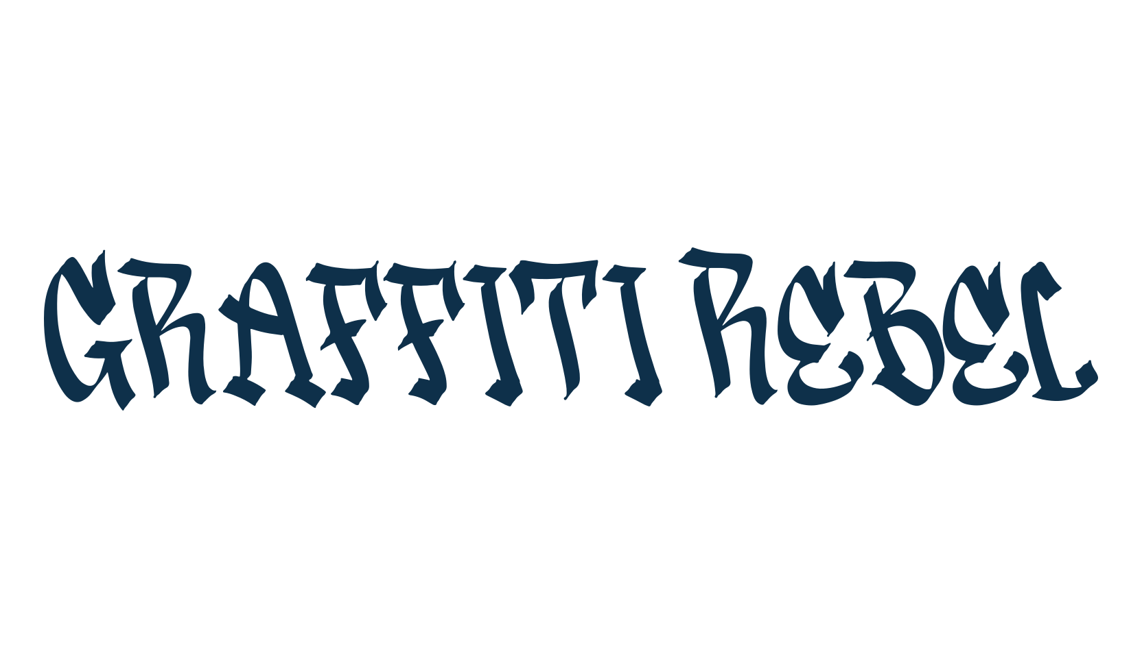 Graffiti Rebel, graffiti font preview