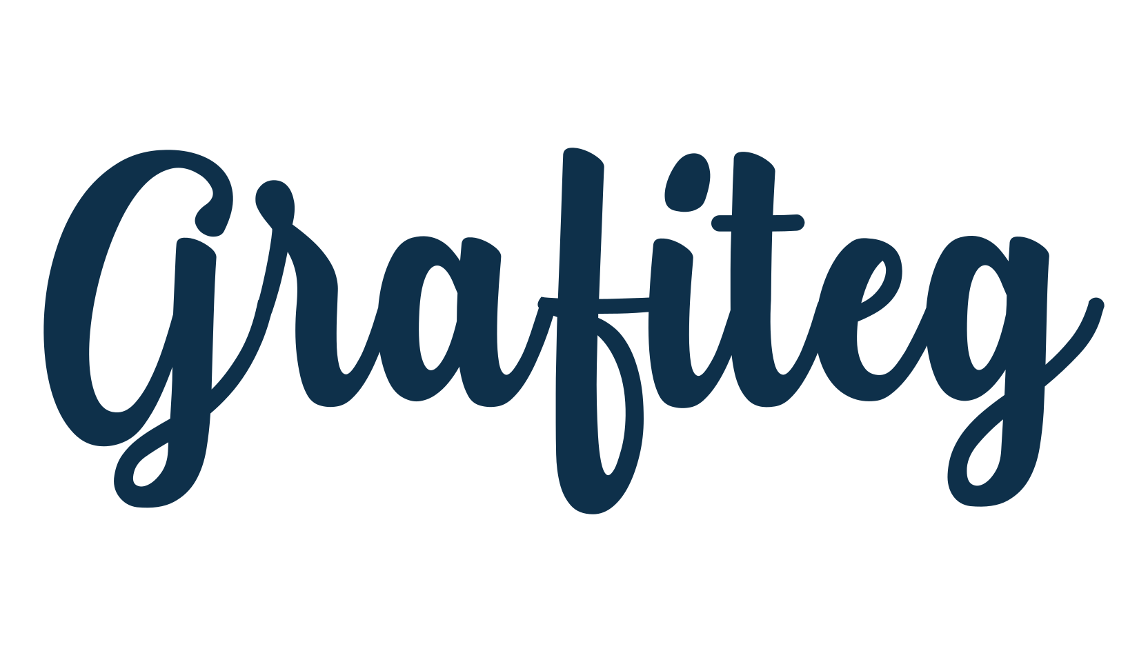 Grafiteg, fancy various decorative script calligraphy font preview