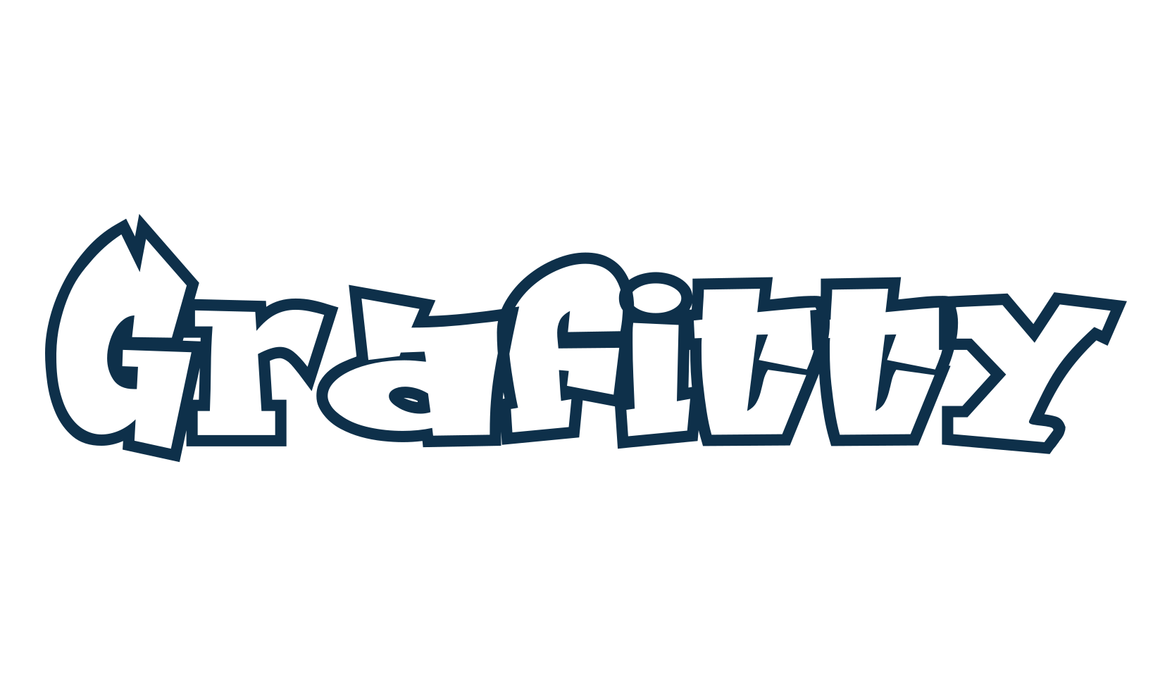Grafitty, script graffiti fancy decorative calligraphy font preview