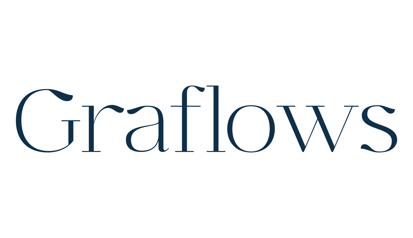 Graflows, basic serif font preview