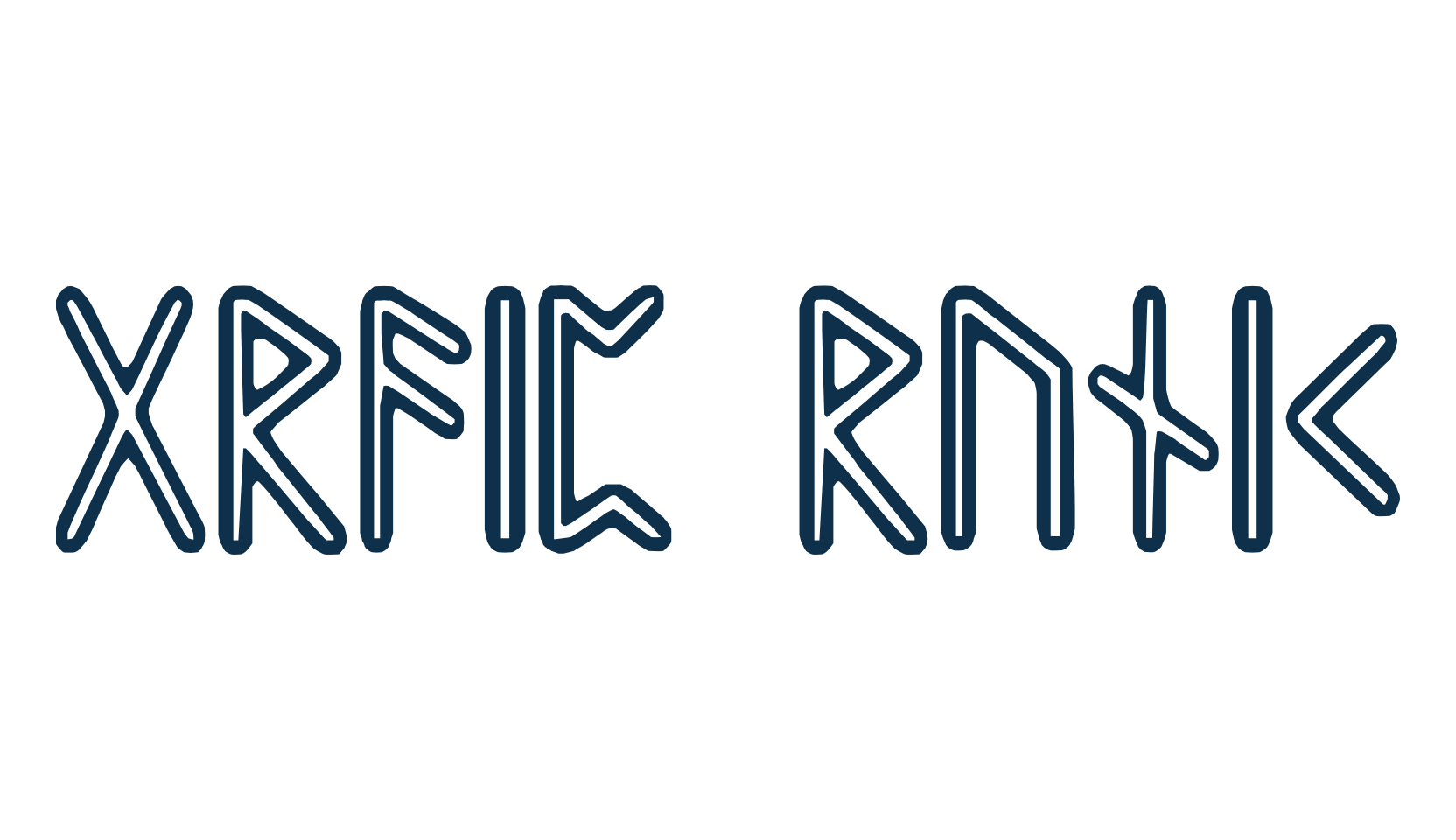 Graip Runic, display market font preview