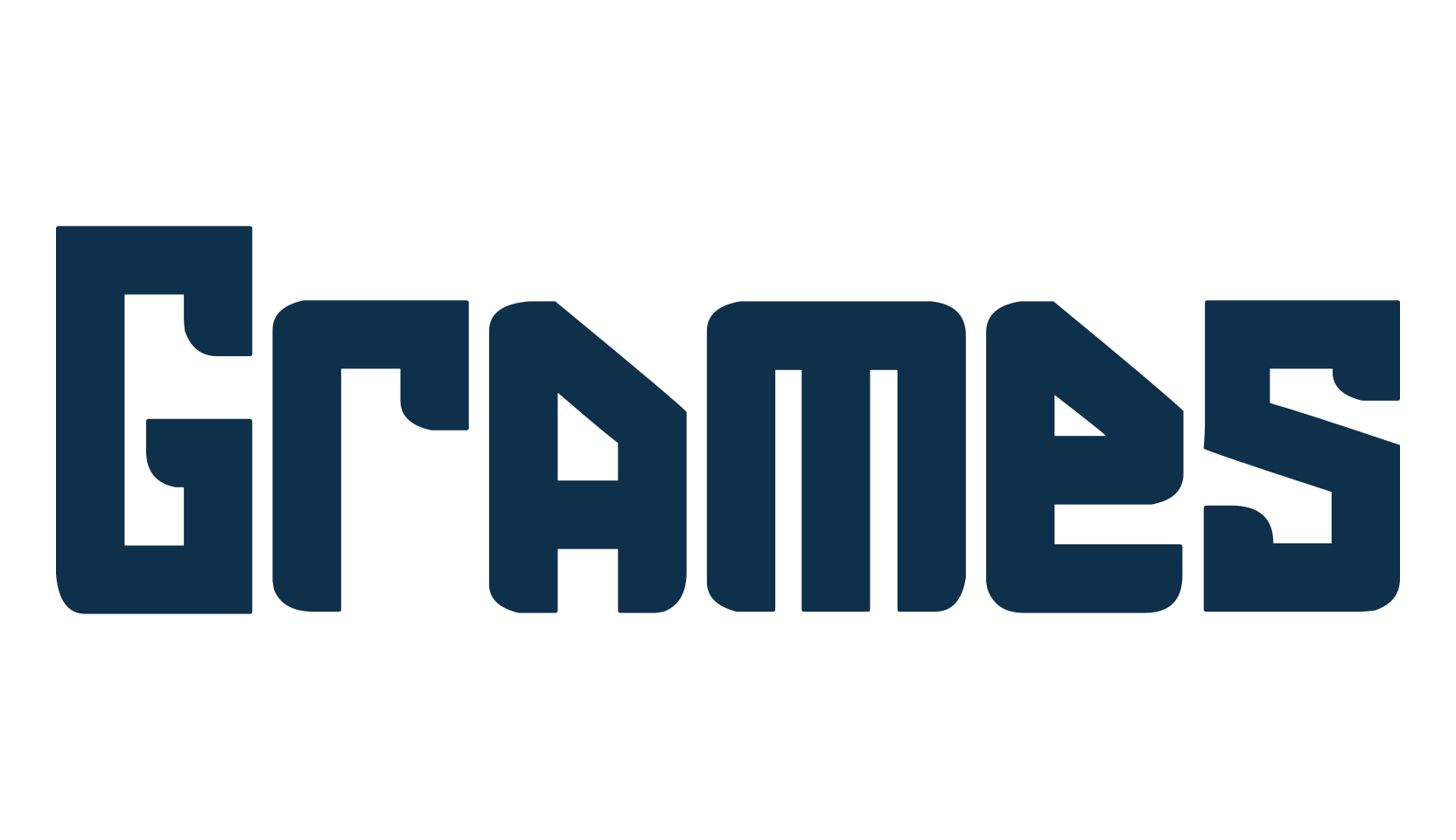 Grames, modern font preview