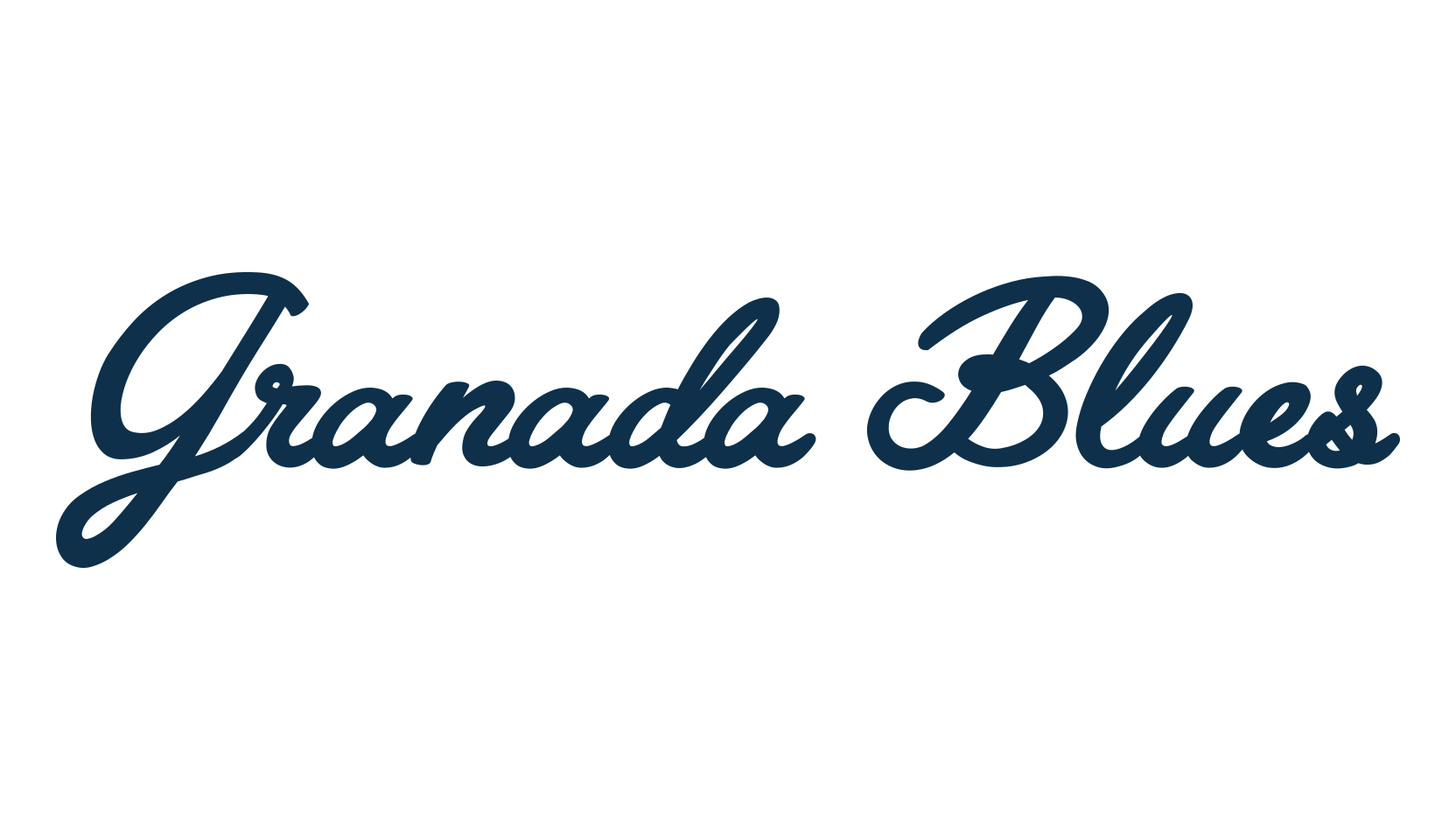 Granada Blues, fancy decorative font preview