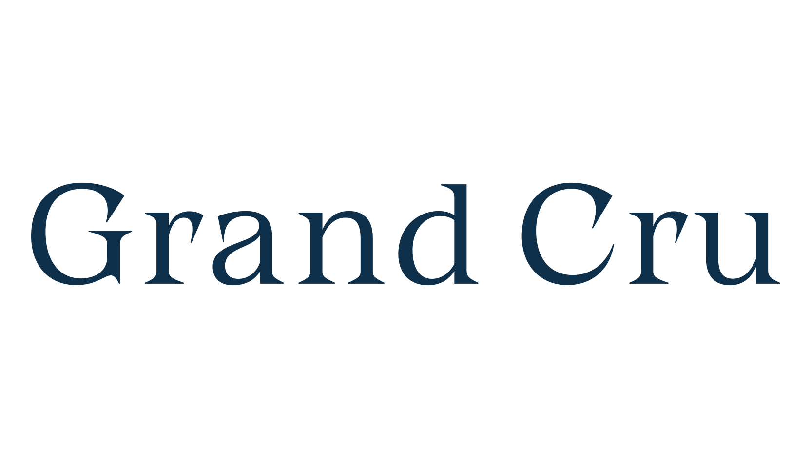 Grand Cru, basic serif font preview