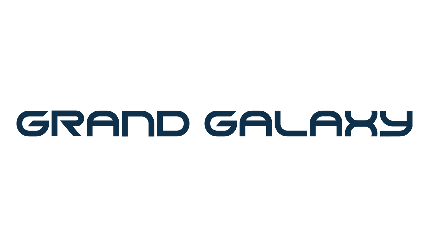 Grand Galaxy, techno sci-fi font preview