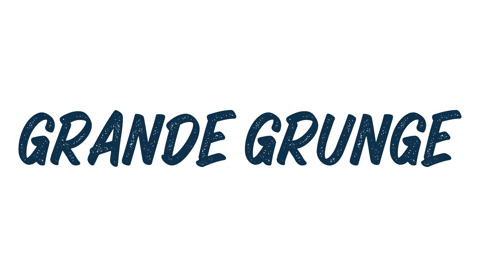 Grande Grunge, fancy various decorative script calligraphy font preview